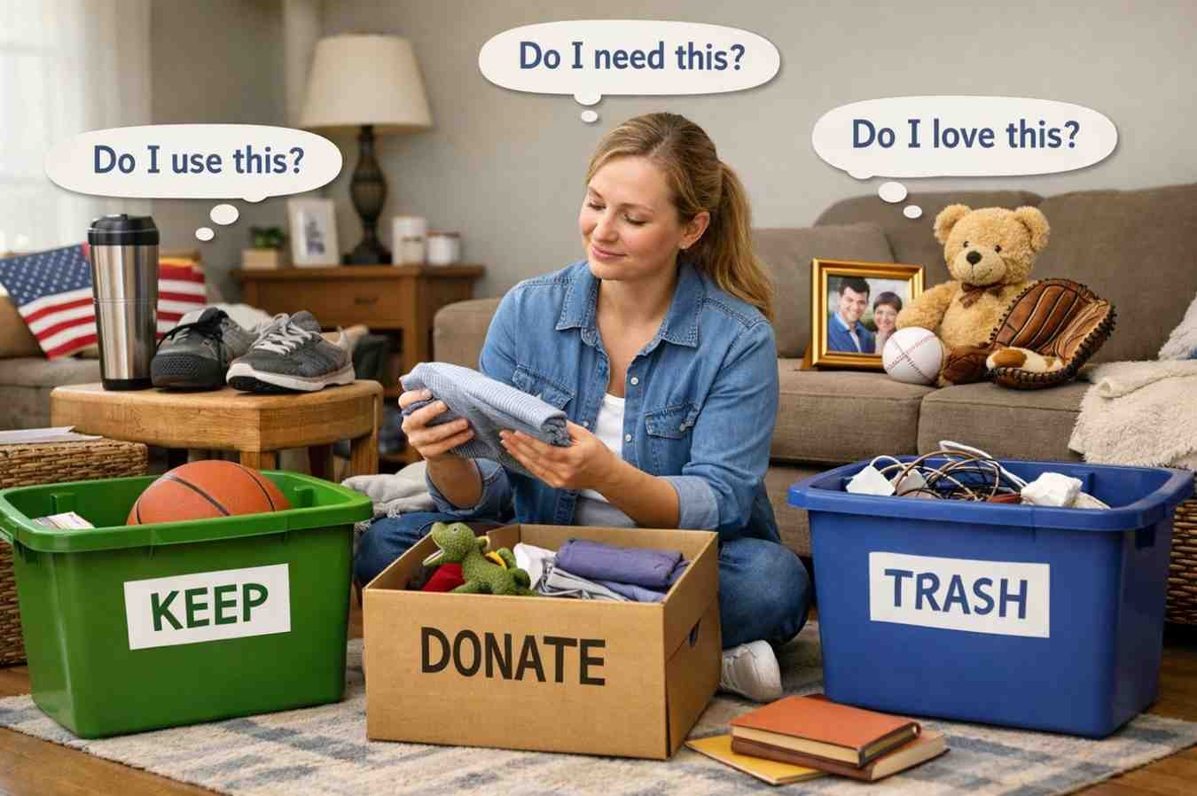 Ask Simple Questions While Sorting Items