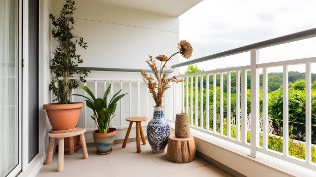 DIY balcony makeover ideas for small apartments for a cozy vibe