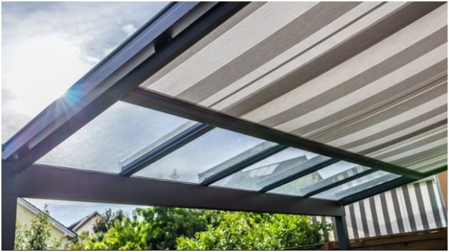 Which outdoor patio design ideas helped me create shade and comfort?