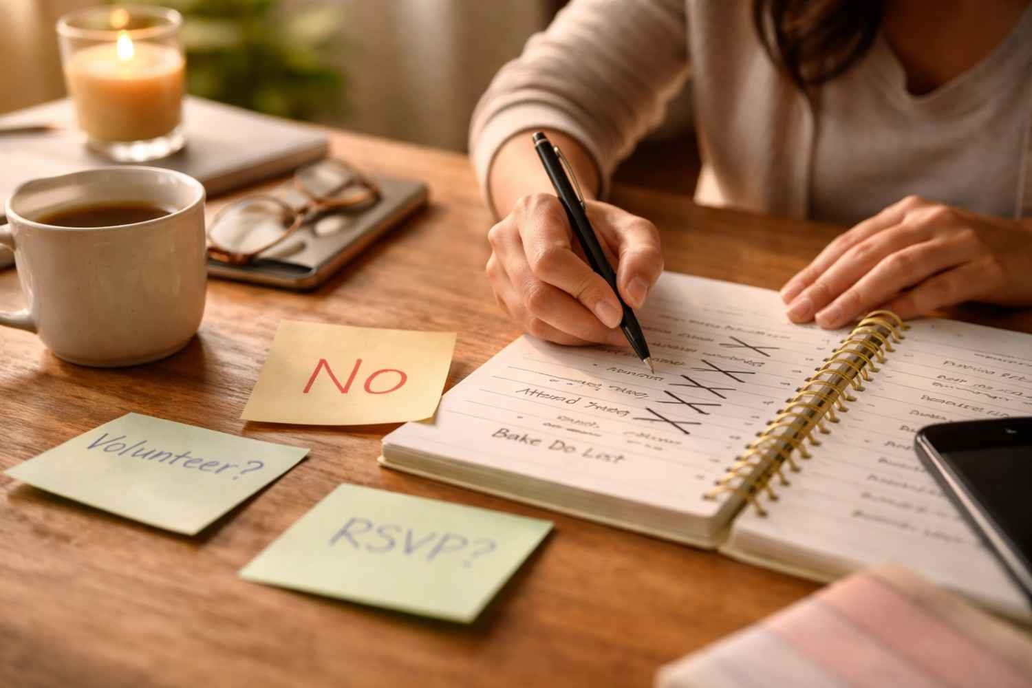 You Start Saying No More Often