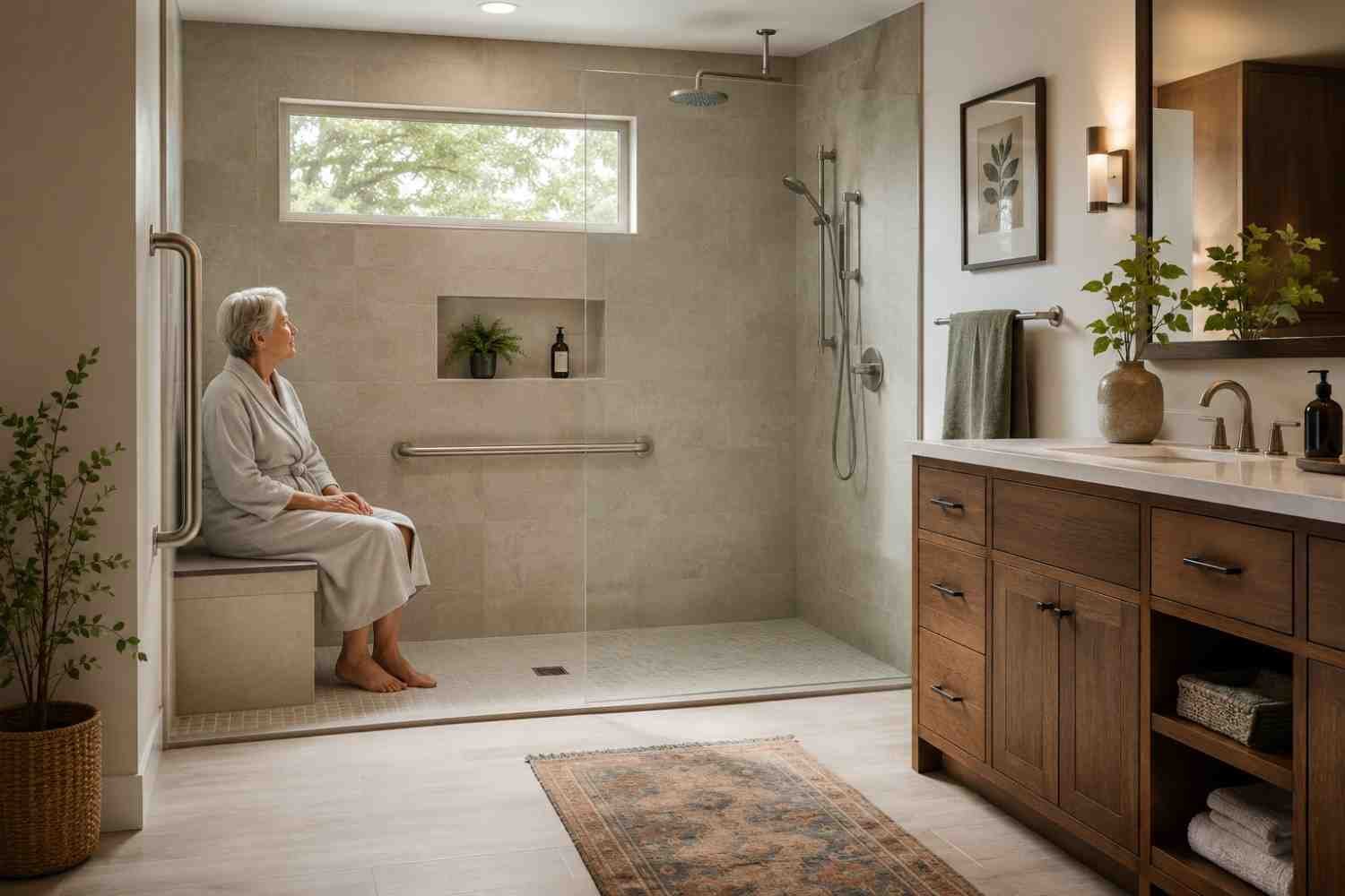 Built-In Features Add Support Without Making the Room Feel Clinical