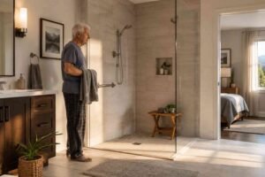 How Walk-In Showers Support Aging in Place for Utah Homeowners