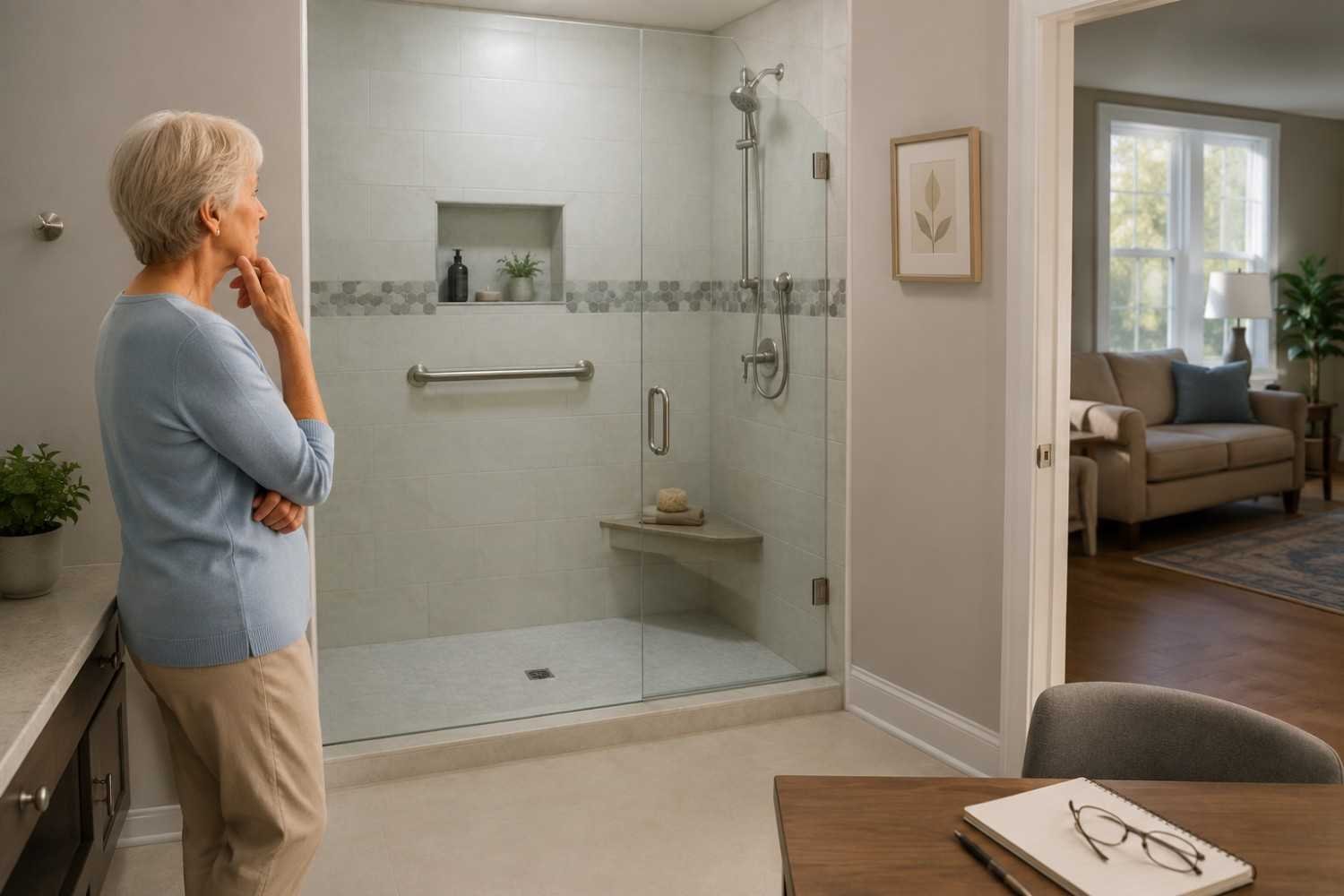 Why the Bathroom Matters First in an Aging-in-Place Plan